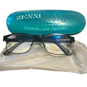 Zenni Black Glasses with Case